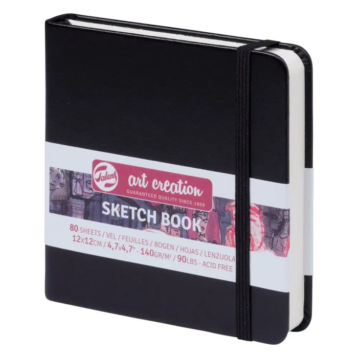 Sketchbook Talens Art Creation Sketch Book Черен 80 Листи