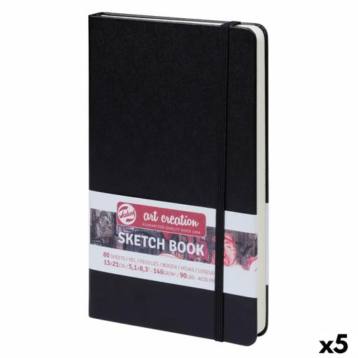 Sketchbook Talens Art Creation Sketch Book Черен 80 Листи