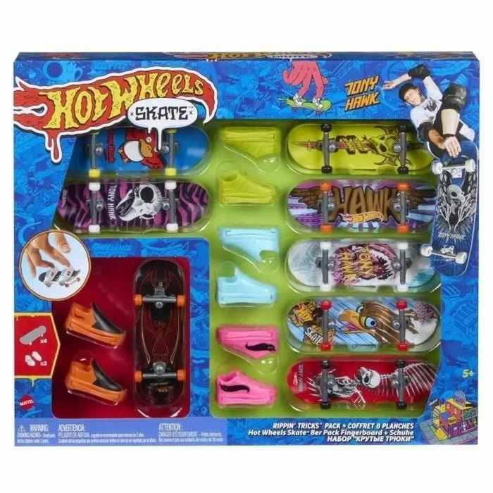 Скейтборд с пръст Hot Wheels