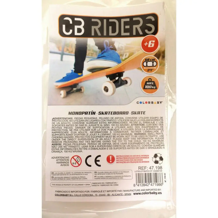 Скейтборд Colorbaby CB Riders (2 броя)