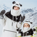 Ски балаклава Qunature Panda за деца/възрастни размер L