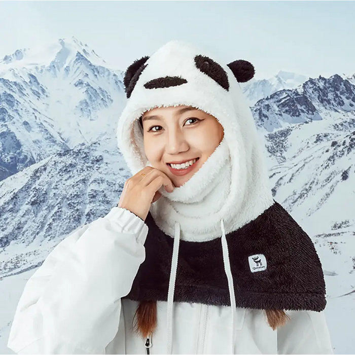 Ски балаклава Qunature Panda за деца/възрастни размер L