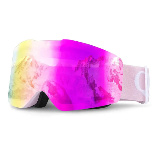 Ски очила без рамки Qunature Pink - розови