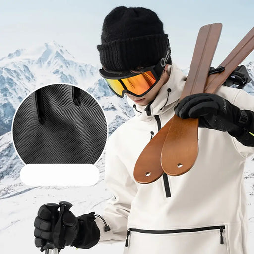 Ски ръкавици Qunature - Finger Style Black M
