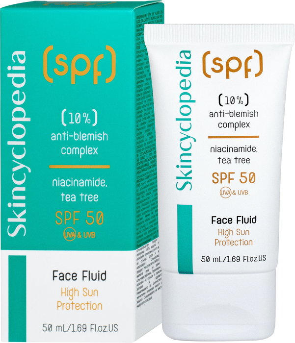 Флуид за лице с ниацинамид SPF50, 50 ml