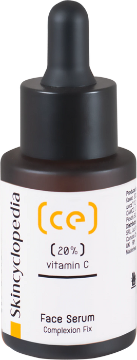 Изсветляващ серум за лице с витамин С, 30 ml