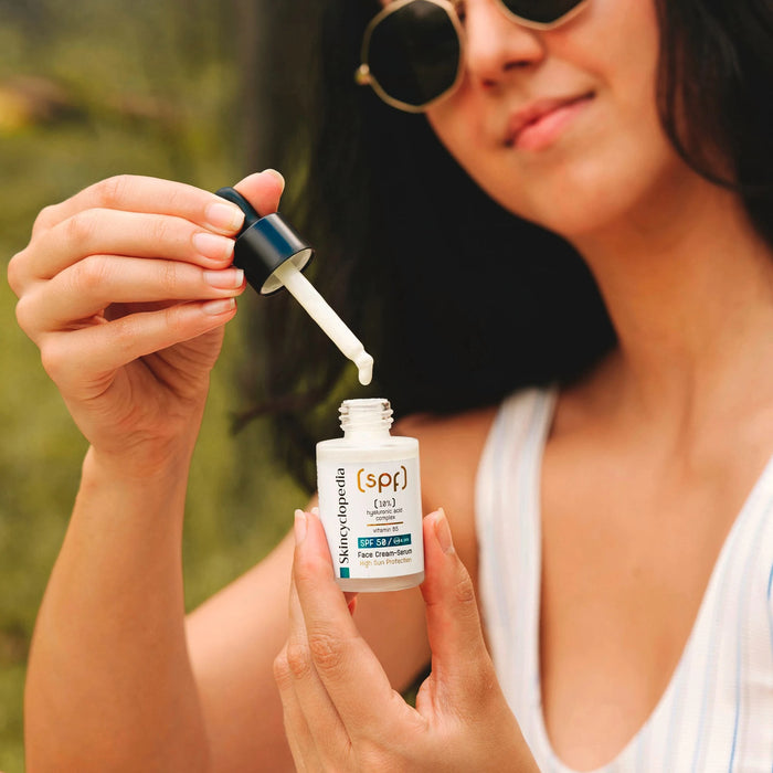 Крем серум за лице с витамин B5, SPF 50, 30 ml