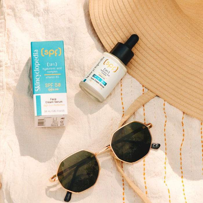 Крем серум за лице с витамин B5, SPF 50, 30 ml