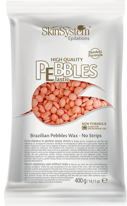 Перли восък за епилация Pebbles Wax Pink, 400 g