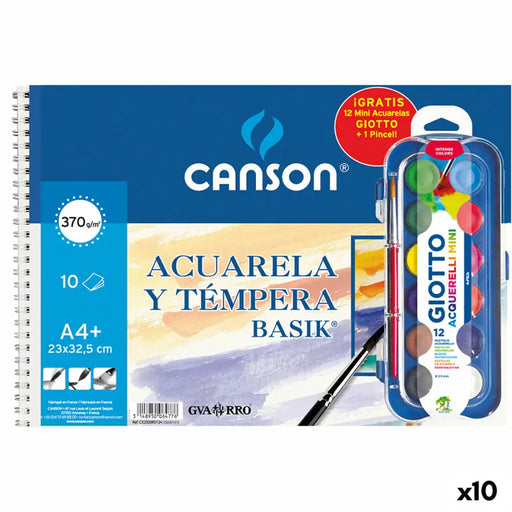 Скицник Canson Basik 23 x 32,5 cm A4+ (10 броя)