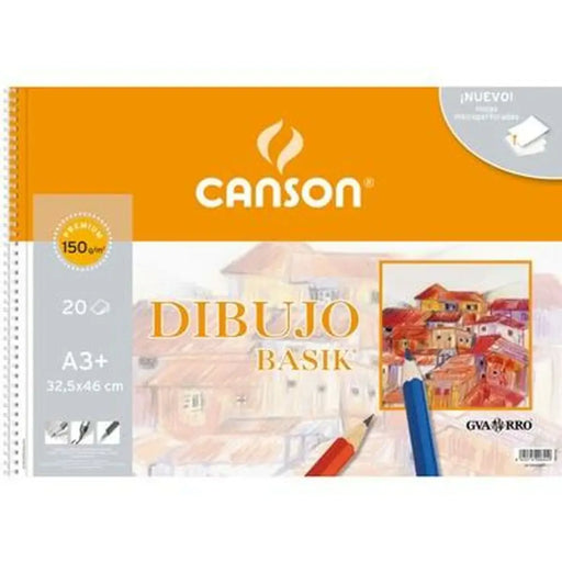 Скицник Canson Basik Микроперфориран 20 Листи A3 (10 броя)