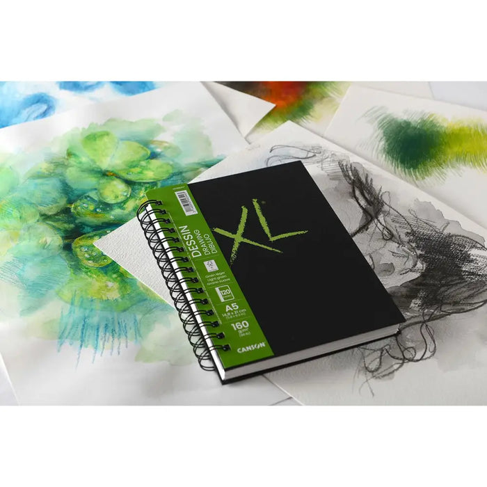 Скицник Canson XL Drawing Бял A5 5 броя 60 Листи 160 g/m2