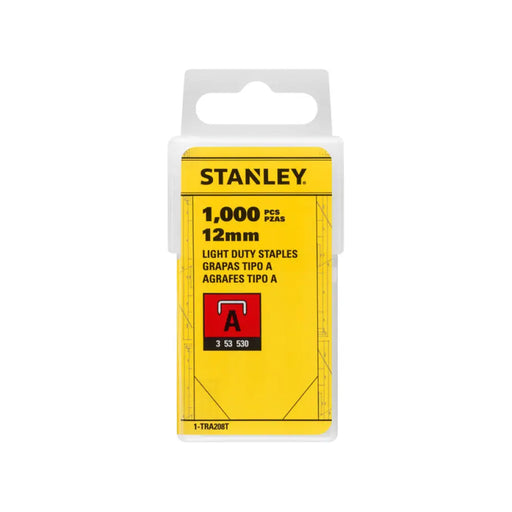 СКОБИ ЗА ТАКЕР ТИП А 53 12 ММ STANLEY 1-TRA208T