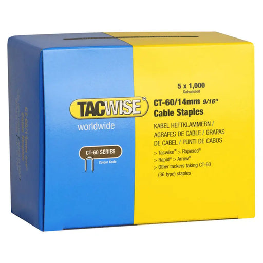 СКОБИ ЗА ТАКЕР ТИП 36 14 MM TACWISE 5000 БРОЯ