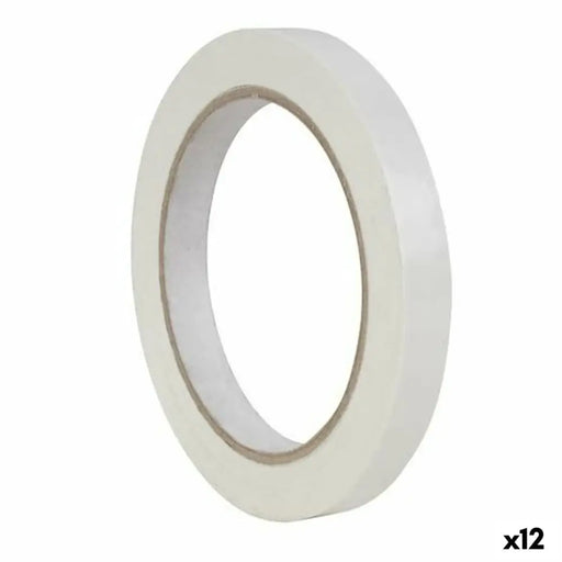 Скоч Apli 66 m 12 mm Бял PVC (12 броя)