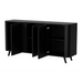Скрин Cama VOLARE 151 x 39 x 75 см черен