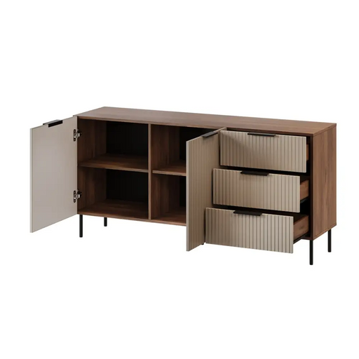 Скрин Cama 1 ALMERA 156x42x75 орех/кашмир
