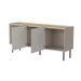 Скрин Cama FELLINI 150x40x70 кашмир + плот от омаслен дъб