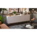 Скрин Cama FELLINI 200x40x70 кашмир + плот от омаслен дъб