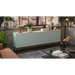 Скрин Cama FELLINI 200x40x70 маслина + плот от омаслен дъб