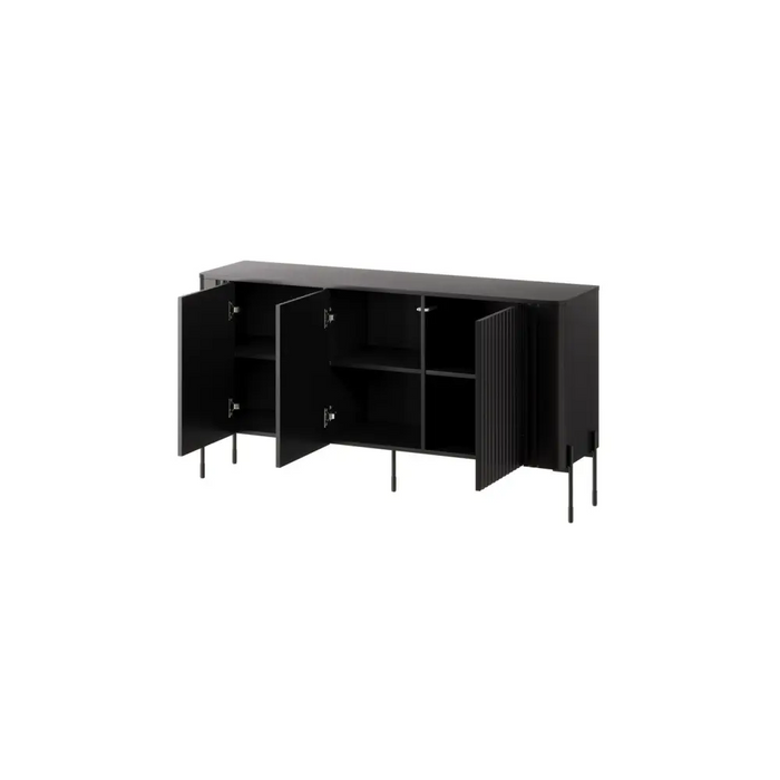 Скрин Cama VERA 150x40x80 черен мат
