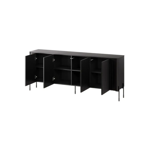 Скрин Cama VERA 190x40x80 черен мат