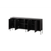Скрин Cama VERA 190x40x80 черен мат