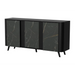 Скрин Cama VOLARE 151 x 39 x 75 см черно/сан себастиан