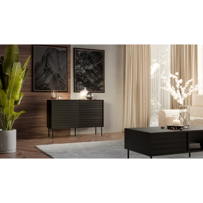 Скрин Cama CORTINA 1D3S 120x40x81 черен