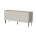 Скрин Cama FELLINI 150x40x70 кашмир + плот от омаслен дъб