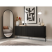 Скрин Cama VERA 190x40x80 черен мат