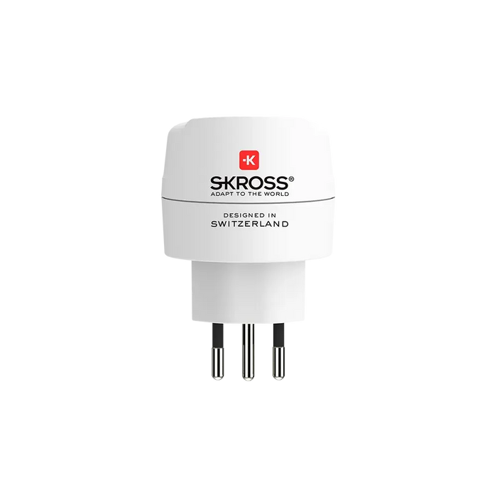 Skross универсален адаптер World to CH+IT+ Brasil, USB