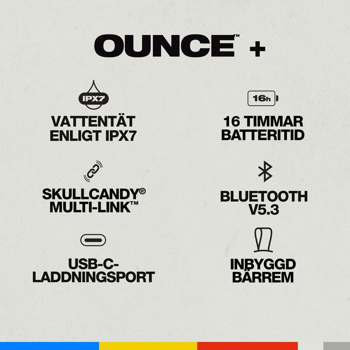 Преносими блутут колони Skullcandy 2SKSK2010B0L2 Черен 20 W
