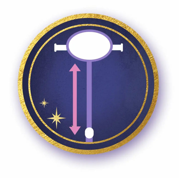 Скутер Disney Лилав wish