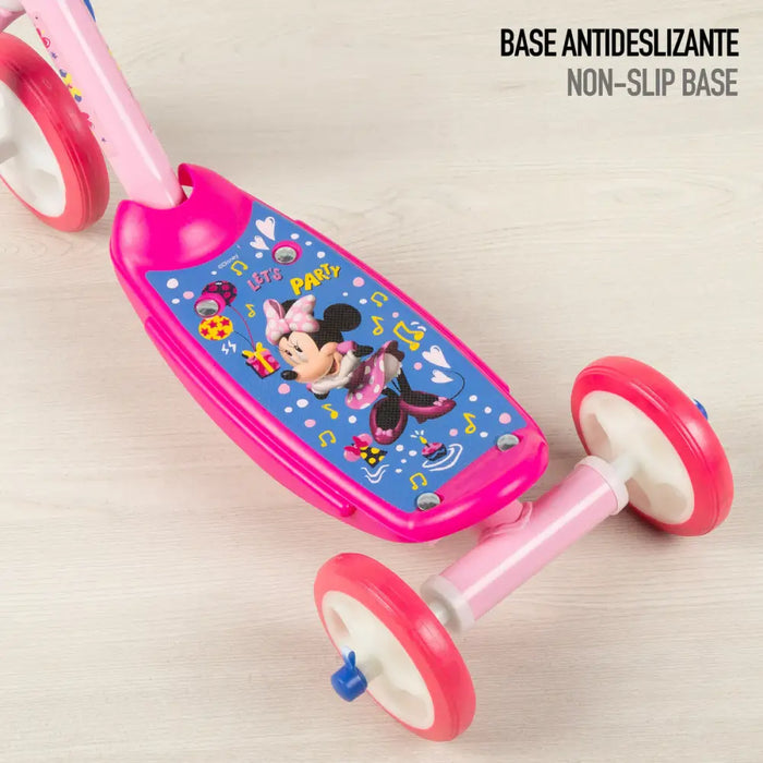 Скутер Minnie Mouse Гума Метал Пластмаса Розов