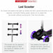Скутер Ociotrends Eco Future Scooter Лилав 3 Колела