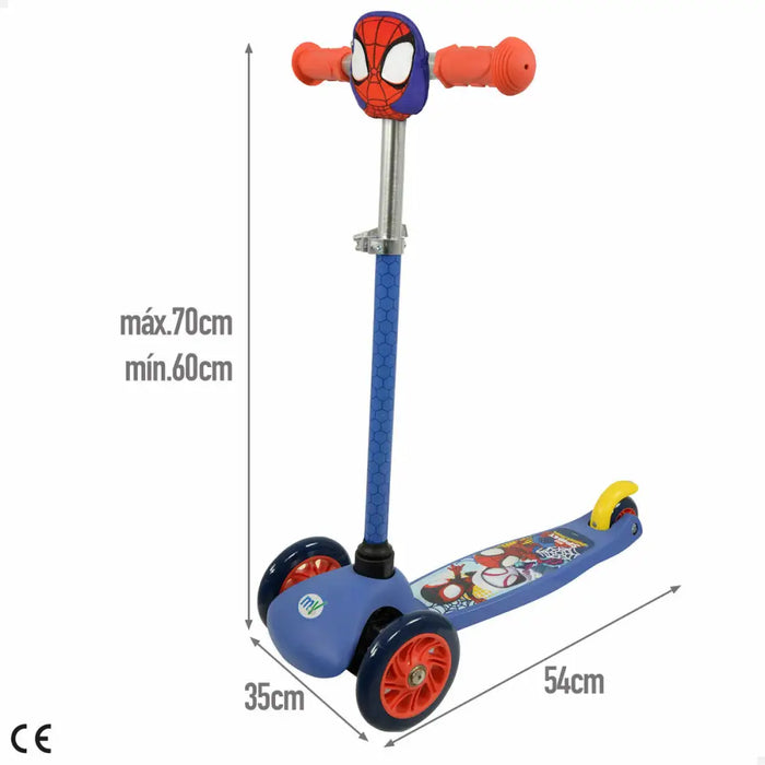 Скутер Spidey Метал Пластмаса Многоцветен