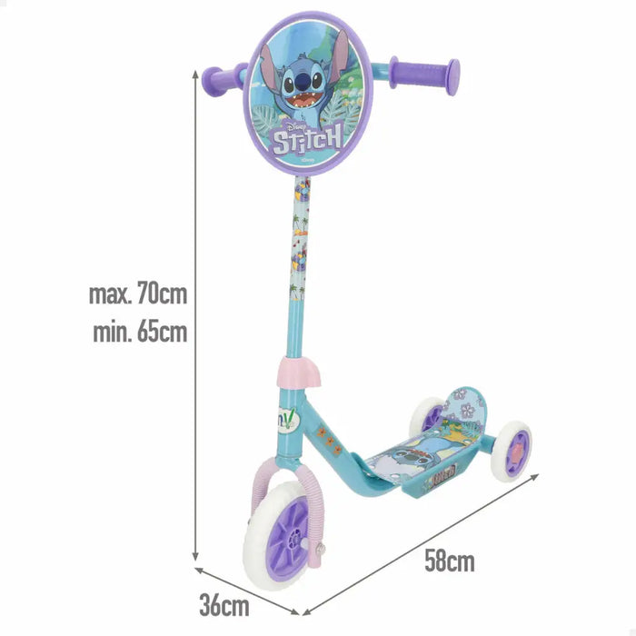 Скутер Stitch Гума Метал Пластмаса Син