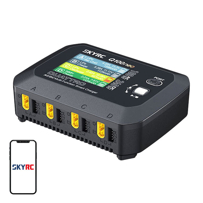 Многофункционално интелигентно зарядно устройство SkyRC Q100neo AC/DC