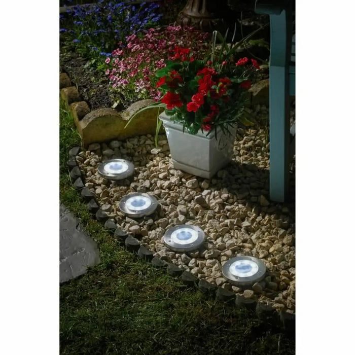 Слънчев Фокус Smart Garden Почва Черен Алуминий (4 броя)