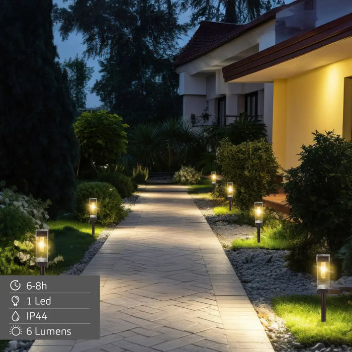 Слънчева лампа Aktive 6 x 55 x 6 cm (4 броя)