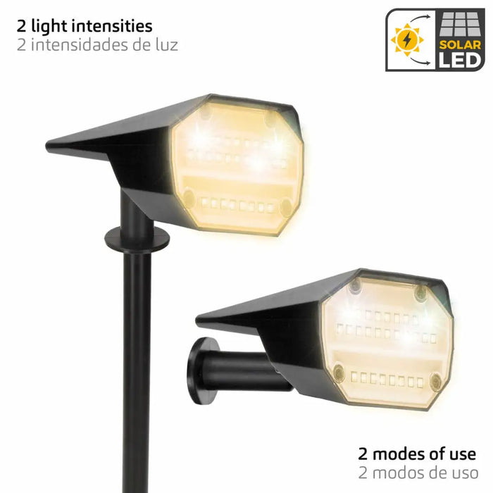 Слънчева лампа Aktive 8 x 37 x 11 cm (6 броя)