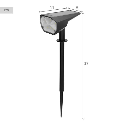 Слънчева лампа Aktive 8 x 37 x 11 cm (6 броя)