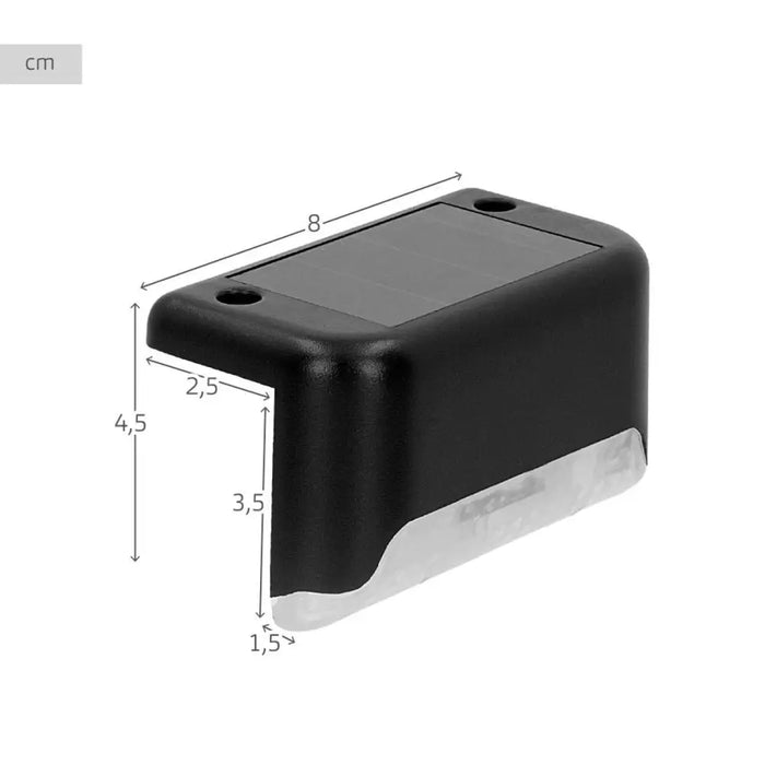 Слънчева лампа Aktive 8 x 4,5 x 4 cm (12 броя)