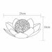 Слънчева лампа Galix Waterlily 25 cm