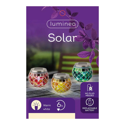 Слънчева лампа Lumineo 894596 9 cm Мозайка