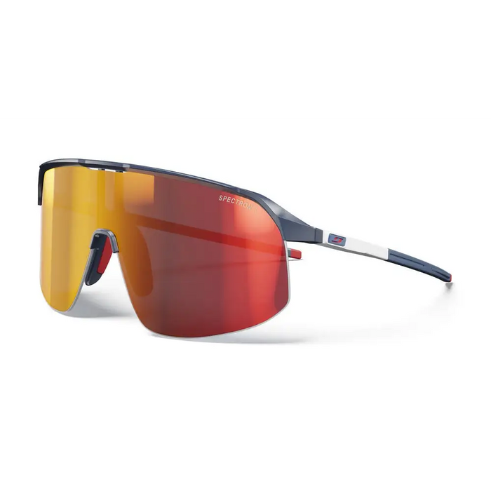 Слънчеви очила Density - матово синьо/бяло/червено