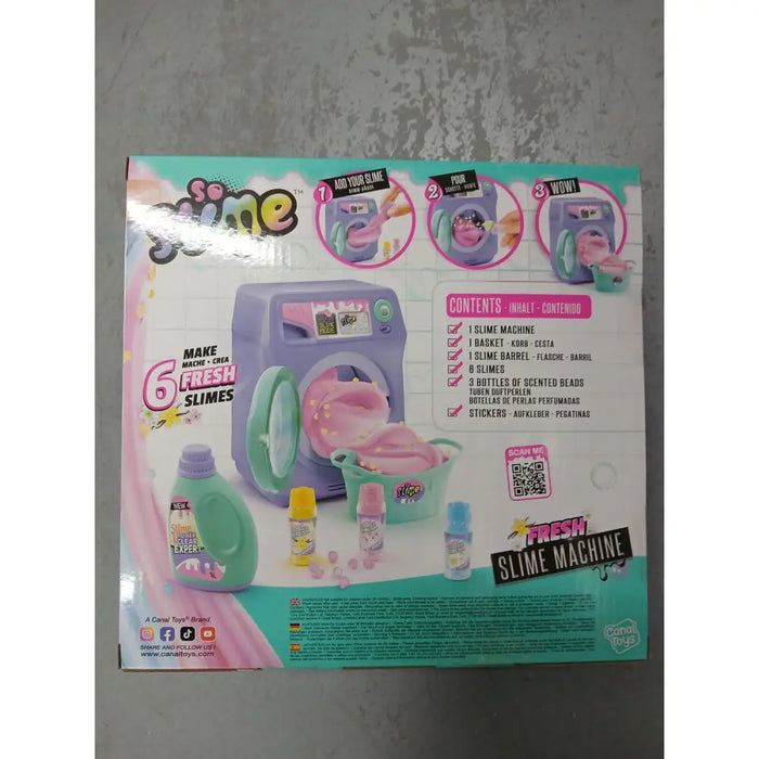 Slime Canal Toys Washing Machine Fresh Scented