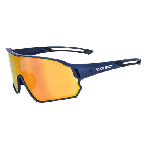 Слънчеви очила за колоездене Rockbros 10134PL сини