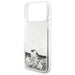 Случай Guess Liq. Glitter Charms за iPhone 17 Pro Max